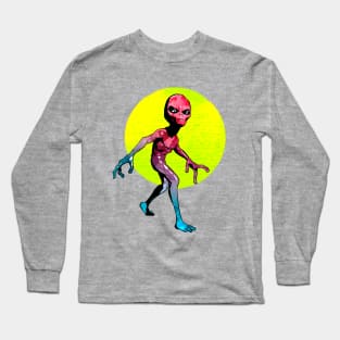 Alien friend Long Sleeve T-Shirt